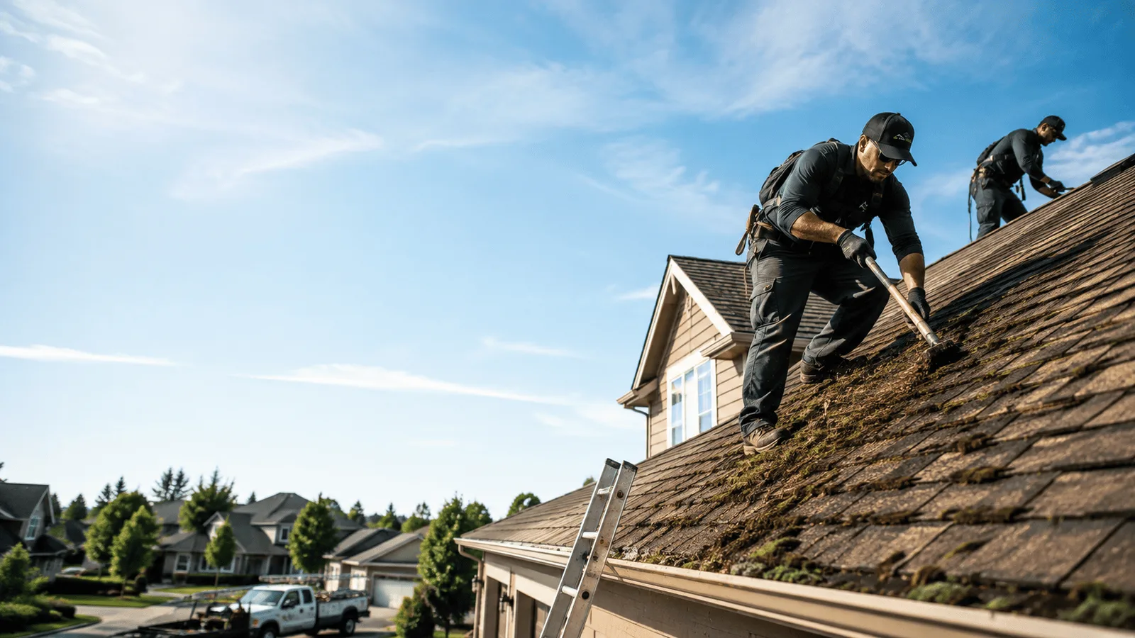 Roof Moss Removal in Midland, NC near me